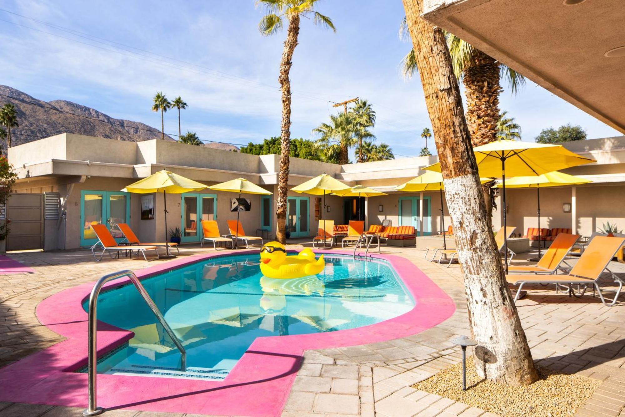 El Noa Noa Hotel Palm Springs Ngoại thất bức ảnh