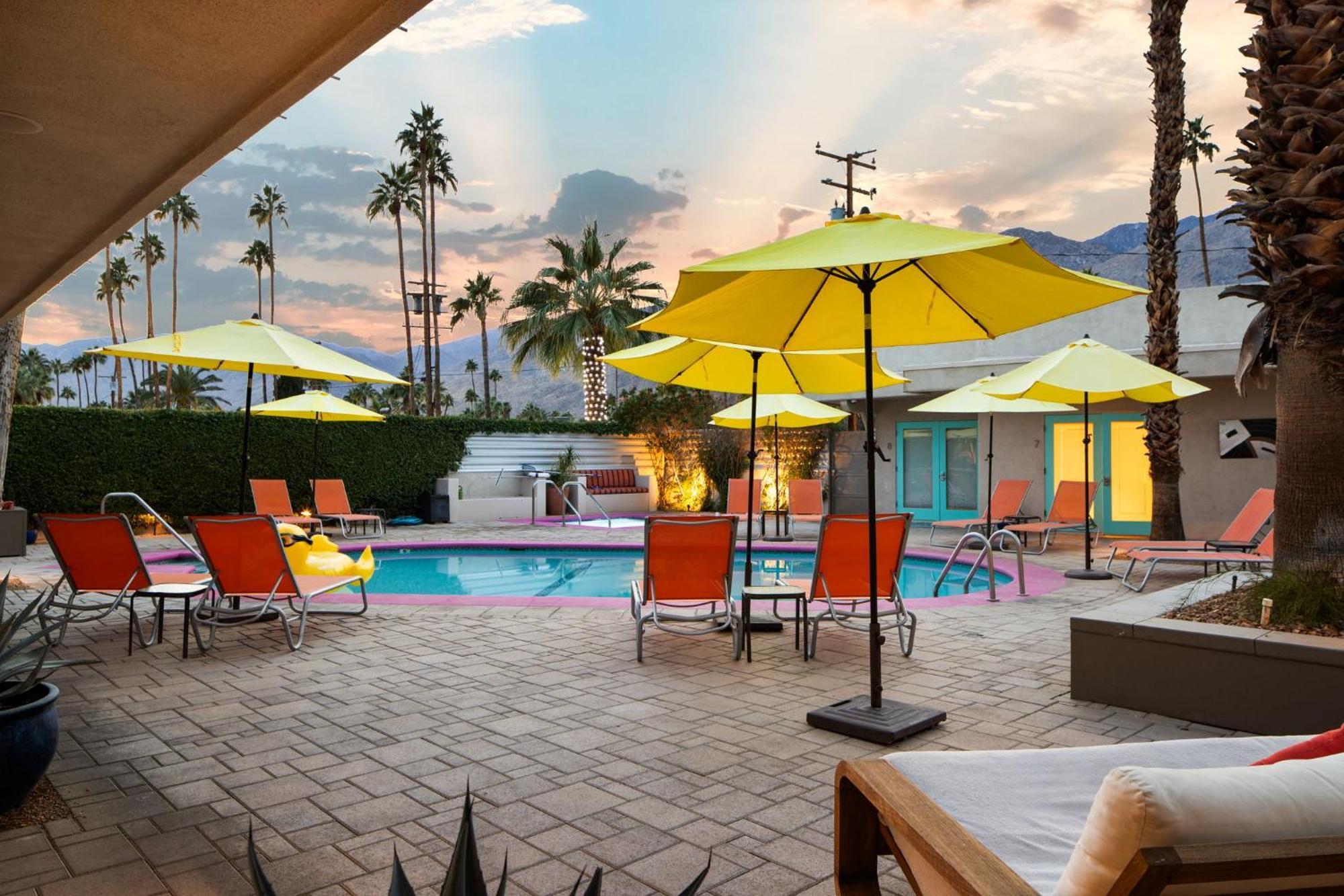 El Noa Noa Hotel Palm Springs Ngoại thất bức ảnh