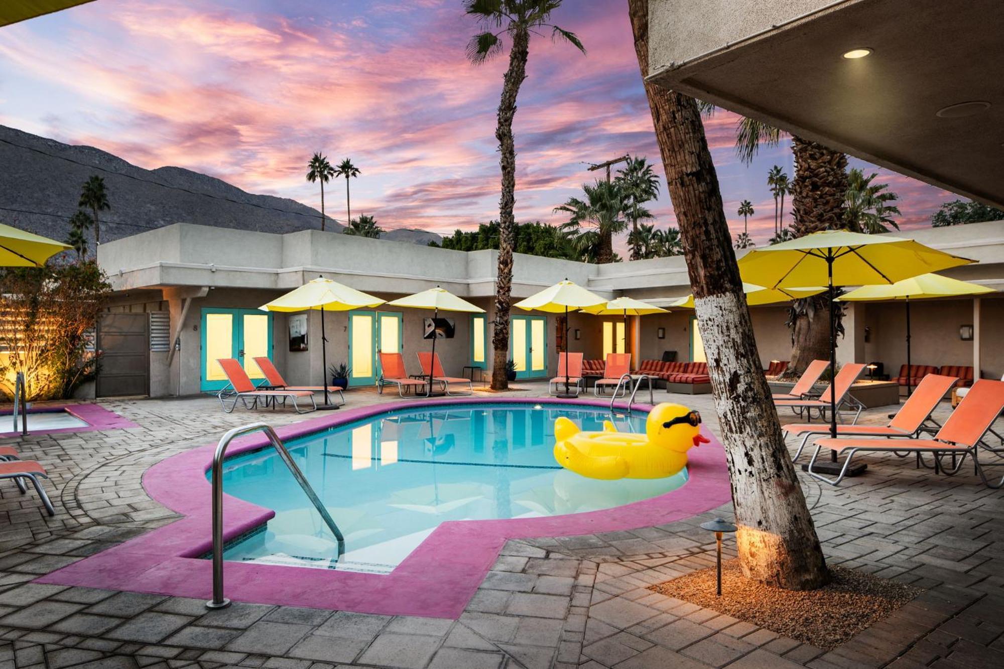 El Noa Noa Hotel Palm Springs Ngoại thất bức ảnh