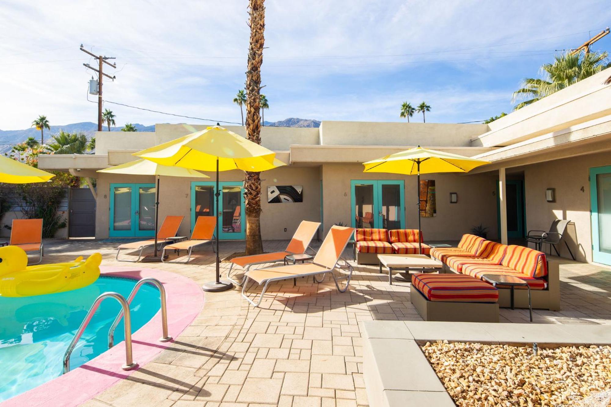 El Noa Noa Hotel Palm Springs Ngoại thất bức ảnh