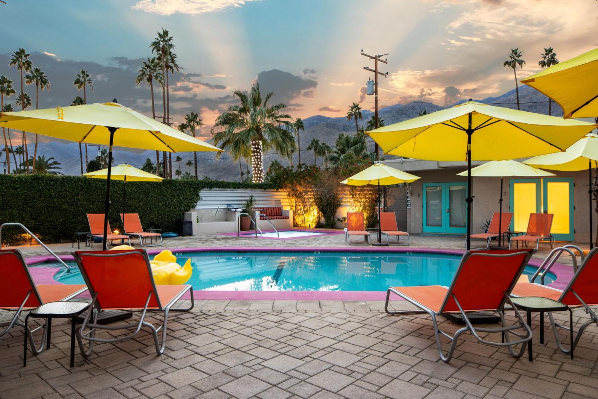 El Noa Noa Hotel Palm Springs Ngoại thất bức ảnh